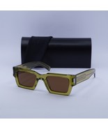 Saint Laurent SL572 008 Transparent Green/Brown 50-22-145 Sunglasses New... - $419.43