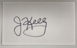 Jim Kelly Signed Autographed 3x5 Index Card #2 - Football HOF - £15.74 GBP