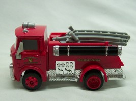 Walt Disney Store Cars Red Fire Engine 4&quot; Die Cast Toy Vehicle - £11.45 GBP