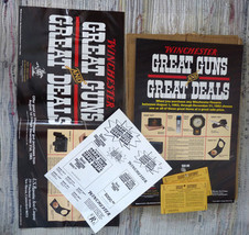 Vintage Winchester Great Guns Deals advertising dealer display poster 19... - £53.42 GBP