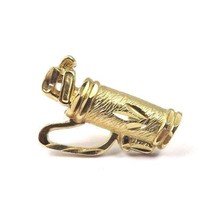 14k Yellow Gold Golf Clubs Tie Tack Pin - £78.30 GBP