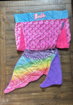 Barbie Rainbow Tail Mermaid Blanket Pink Fleece By Blanket Tails, Pre-Owned - $225.06 MXN