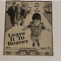 Leave It To Beaver Vintage Movie Print Ad Christopher McDonald TPA10 - £4.64 GBP