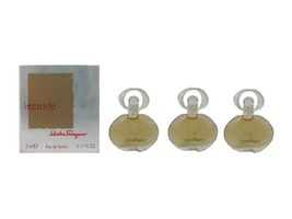 Incanto 3 x 5 ml EDP Miniature for Women (New In Box) by Salvatore Ferragamo - £15.88 GBP