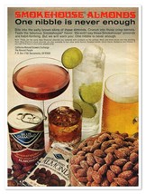 Print Ad Blue Diamond Smokehouse Almonds Vintage 1972 Advertisement - £7.77 GBP