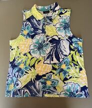 Rafaella Women's Soft Sleeveless 1/4 Zipper Fashion Top XXL  - Ceramic - $14.85