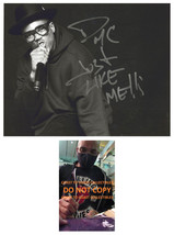 Darryl McDaniels Run DMC Rapper signed 8x10 photo COA exact proof. autog... - £85.27 GBP