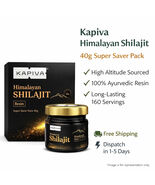 Kapiva Shilajit Gold Resin 40g Ayurvedic Energy Stamina Support Pure Gold - $41.15