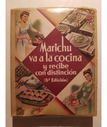 Vintage Mexican CookBook MARICHU VA A LA COCINA In Spanish from 1950s - £72.99 GBP