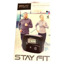 Vivi Life Fitness Pedometer Clip On Stay Fit - £11.79 GBP
