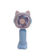 THSKEATT Portable electric fans, Handheld Fan for Outdoor Indoor (Blue) - $296.47 MXN