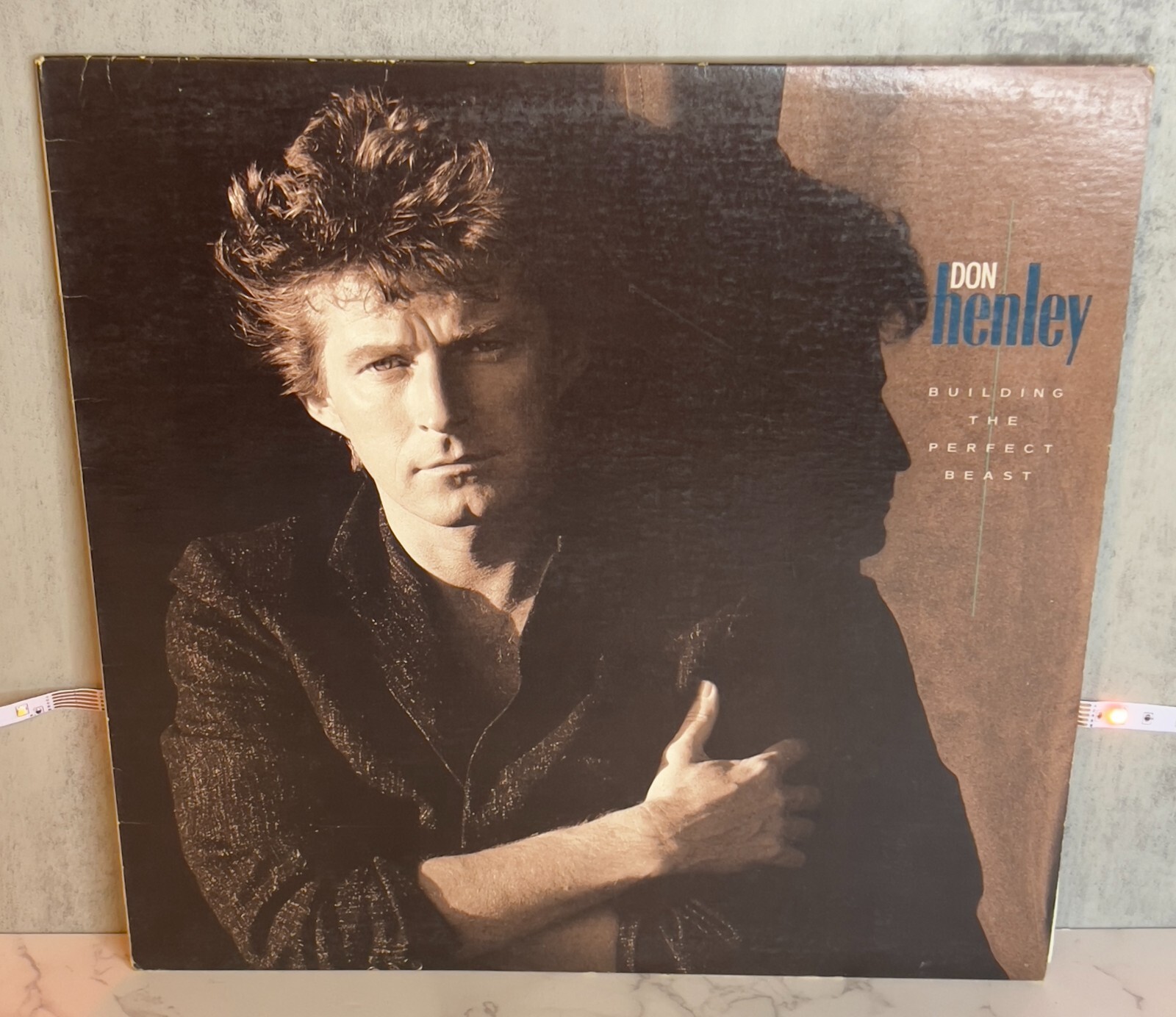 Don Henley- Building The Perfect Beast Vinyl Record LP Eagles G-VG TESTE... - $9.74