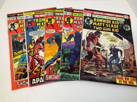 (5) Rawhide Kid Comic Books Kid Colt #20,22,23 Matt Slade #32, 33 Mavel ... - £10.09 GBP