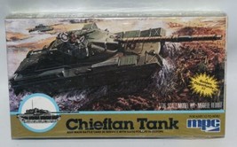 Vintage MPC Vintage 1:76 Scale CHIEFTAN Military Tank Model Kit #1-6204,... - $12.00