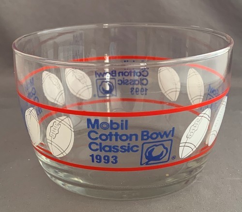 Vintage Mobil Cotton Bowl Classic 1993 Bowl Football Game Collectibles, ... - $3.96