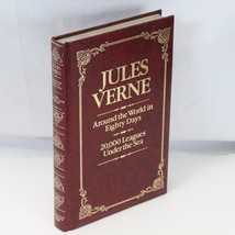 Jules Verne Around the World in Eighty Days/ 20,000 Leagues Under the Sea 1984 - £15.40 GBP