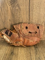 Vintage First Baseman Glove  M8000 top grain cowhide rawhide laced Pro Model - £12.31 GBP