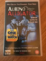 Albino Alligator (VHS) Video Film Matt Damon , Faye Dunaway, Gary Sinise - $6.58