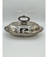 Goldfeder Silverware Company Silver Plated Covered Vegetable Dinner Serv... - $1,875.59 MXN