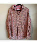 John Lennon Multicolor Circles Dots Long Sleeve Shirt Mens Size Large - $1,381.69 MXN