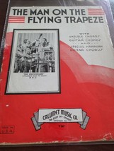 1935 &quot;The Man On The Flying Trapeze&quot; Sheet Music - Kidoodlers Nbc Radio Stars - £23.64 GBP