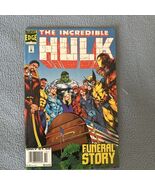 The Incredible Hulk #434 “Funeral Story”  1995 Marvel - $3.73