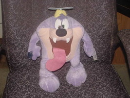 16&quot; Warner Bros Dizzy Devil Plush Toy With Tags By Applause 1990   - $59.39