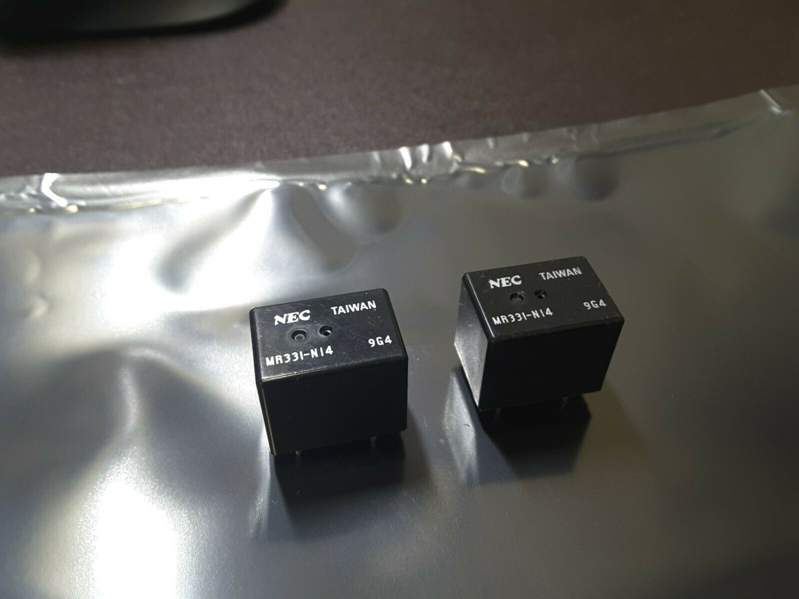 (2)   MR331-N14 12V 10A NEC SPDT Automotive RELAY EXCELLENT RARE $13 - $12.87