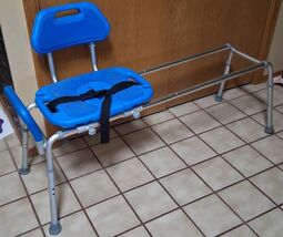 Platinum Health HydroGlyde Sliding Bath Transfer Bench Shower Chair - $142.54