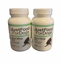 Just Food For Dogs Skin &amp; Allergy Care For Seasonal Allergies - 2 Sealed... - $29.39