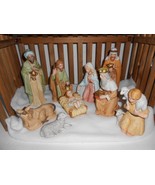 VINTAGE Homco Nativity &amp; Creche 5599 5100 - £131.02 GBP