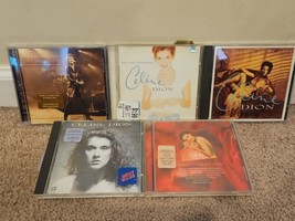 Lot of 5 Celine Dion CDs: Miracle, S/T, The Colour of My Love, Falling Into You - £9.63 GBP