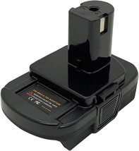 Converter For Black&amp;Decker/Porter Cable/Stanley To Ryobi Battery Adapter, - $33.92