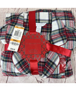New Charter Club Women&#39;s 2 Piece Red Plaid Holiday Cotton  Flannel Pajam... - £19.46 GBP