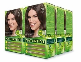 Naturtint Permanent Hair Color 5N Light Chestnut Brown Ammonia Free 6/pack - £97.38 GBP