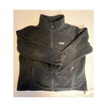 Columbia Full Zip Fleece Jacket Men’s 3X Black Soft Warm Outdoor Hiking - $677.76 MXN