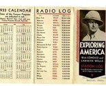 Exploring America Conoco &amp; Carveth Wells Radios Truthful Liar Station Lo... - $49.63