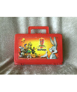 Six Flags 45th Anniversary Plastic Lunch box BY Whirley - $12.09