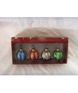 CHRISTMAS HOLIDAY ORNAMENTS PLACECARD HOLDERS SET OF 4 BY CARDINAL INC  ... - £11.69 GBP