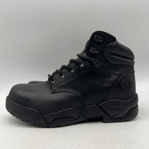 Hawx Mens Black Enforcer Lace-Up Work Boots Comp Toe WTL-0  Size 11 EE - £43.61 GBP