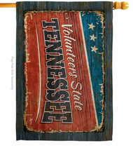 Tennessee Vintage - Impressions Decorative House Flag H140987-BO - £28.92 GBP