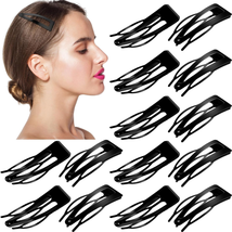 24 Pieces Double Grip Hair Clips Metal Snap Hair Clips Women Hair Barret... - £8.73 GBP