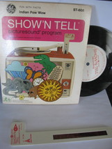 (MX-6) 1964 GE Show &#39;N Tell Picturesound Program #ST-608 - Indian Pow Wow  - $5.00