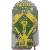 VTG Home Run Pinball Baseball Game Toy Schylling Classic Handheld Pin Ball Tin - £7.65 GBP