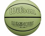 Wilson Luminous Glow Basketball - Size 7 - 29.5&quot;, Green - £58.51 GBP