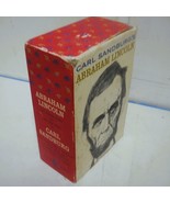 Carl Sandburgs Abraham Lincolns Box Set Prairie Years 1-3 War Years - $206.90 MXN
