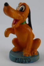 Disney Pluto 3&quot; Tall Hand Painted Ceramic Figure WD-53 1961 - $39.59