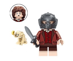 Minifigure Frodo With Helmet Lotr Lord Of The Rings Hobbit  Toys US - $8.28