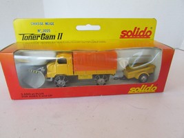 Solido Diecast Toner Gam Ii Chasse Neige #3005 France Construction Truck 2PC L14 - £25.50 GBP