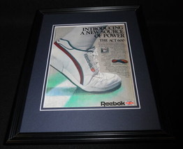 1985 Reebok Act 600 Shoes 11x14 Framed ORIGINAL Vintage Advertisement B - £27.68 GBP